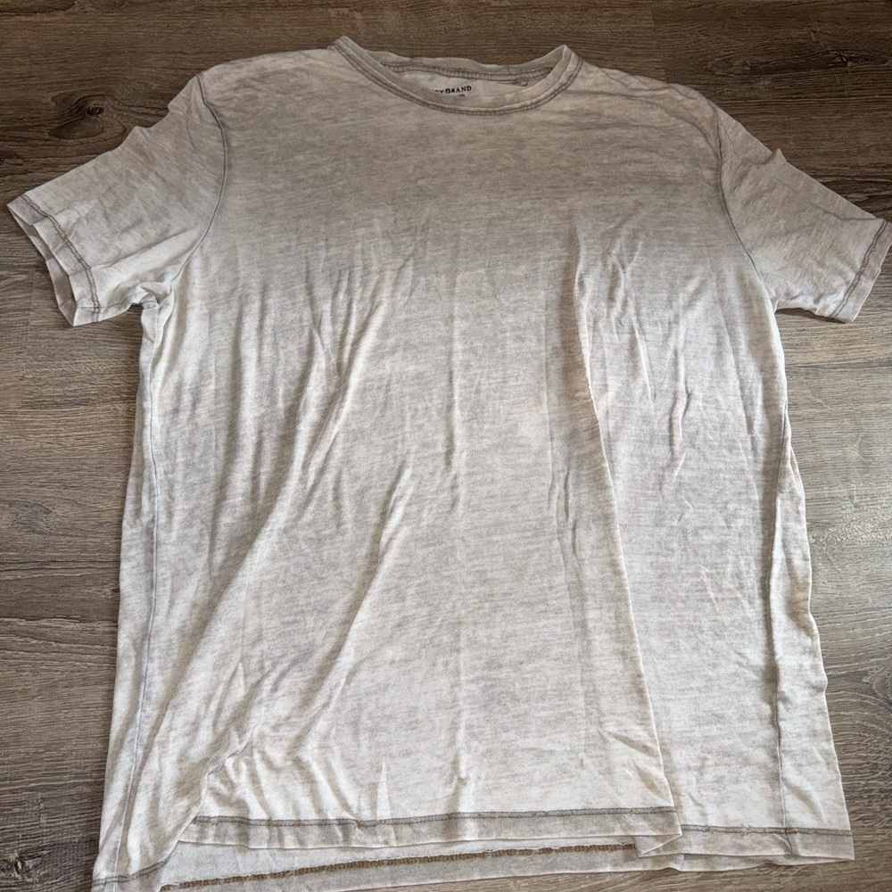 Lucky Brand Light Gray Short Sleeve Tee